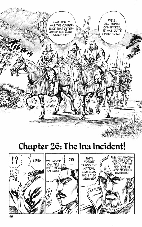Kagemusha - Tokugawa Ieyasu Chapter 26 page 1 - Chapter 26 : The Ina Incident!