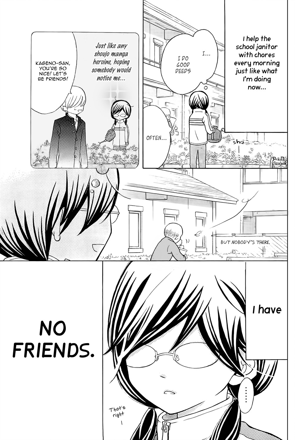 Kageno datte Seishun Shitai Chapter 1 page 4 - Chapter 1