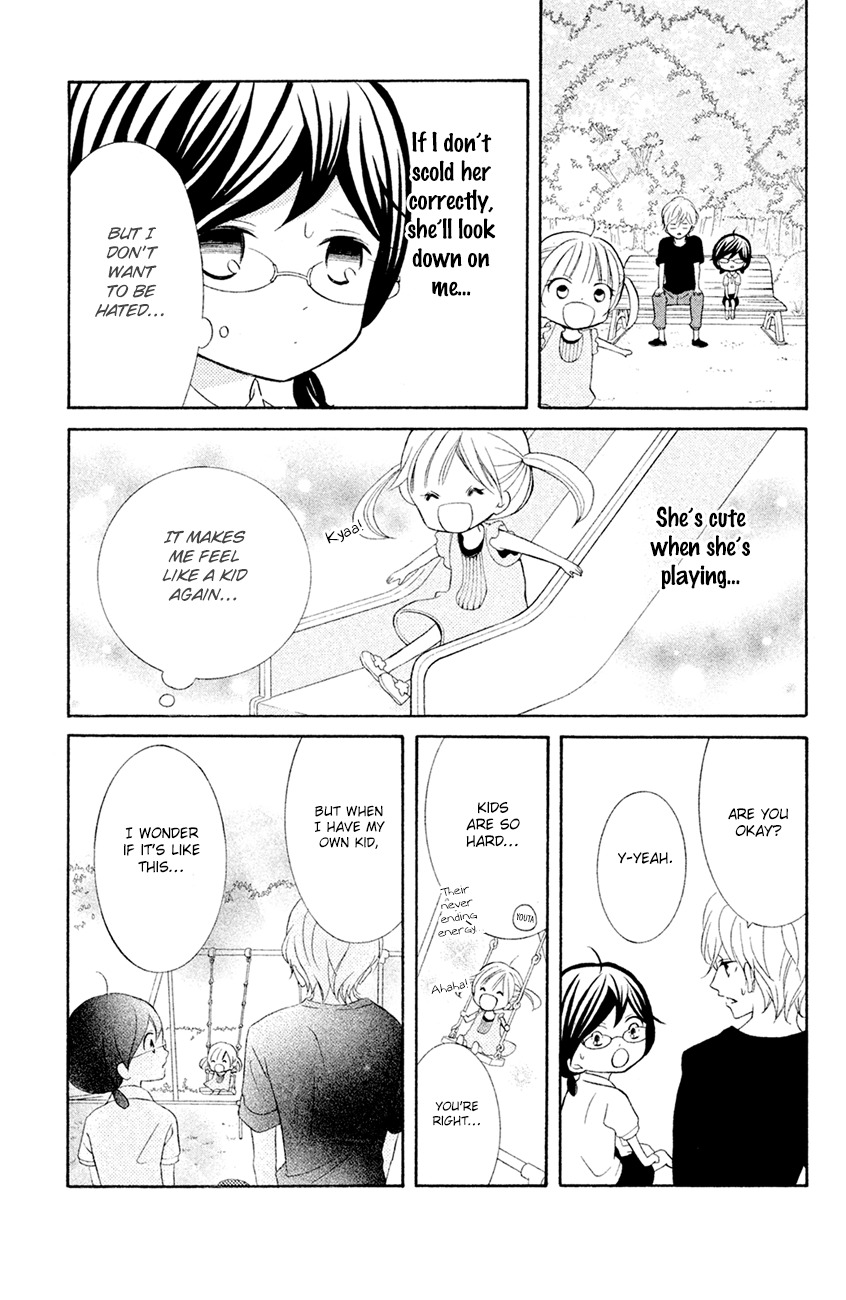 Kageno datte Seishun Shitai Chapter 14 page 21 - Chapter 14: Four-Eyes and Her Rival