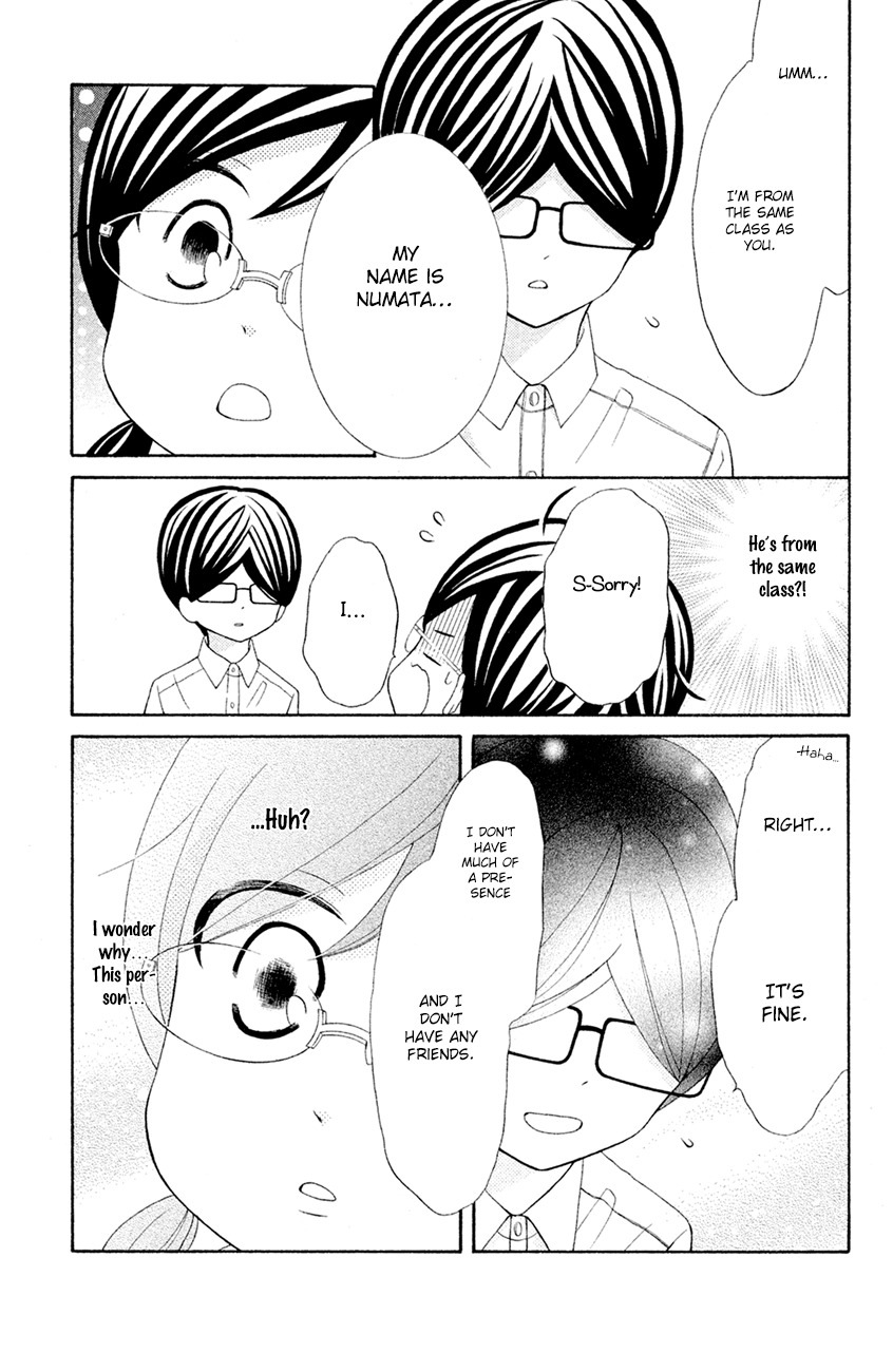 Kageno datte Seishun Shitai Chapter 15 page 7 - Chapter 15: Four Eyes' Popular Phase