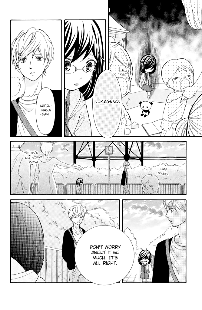 Kageno datte Seishun Shitai Chapter 24 page 28 - Chapter 24: Four Eyes' Feelings