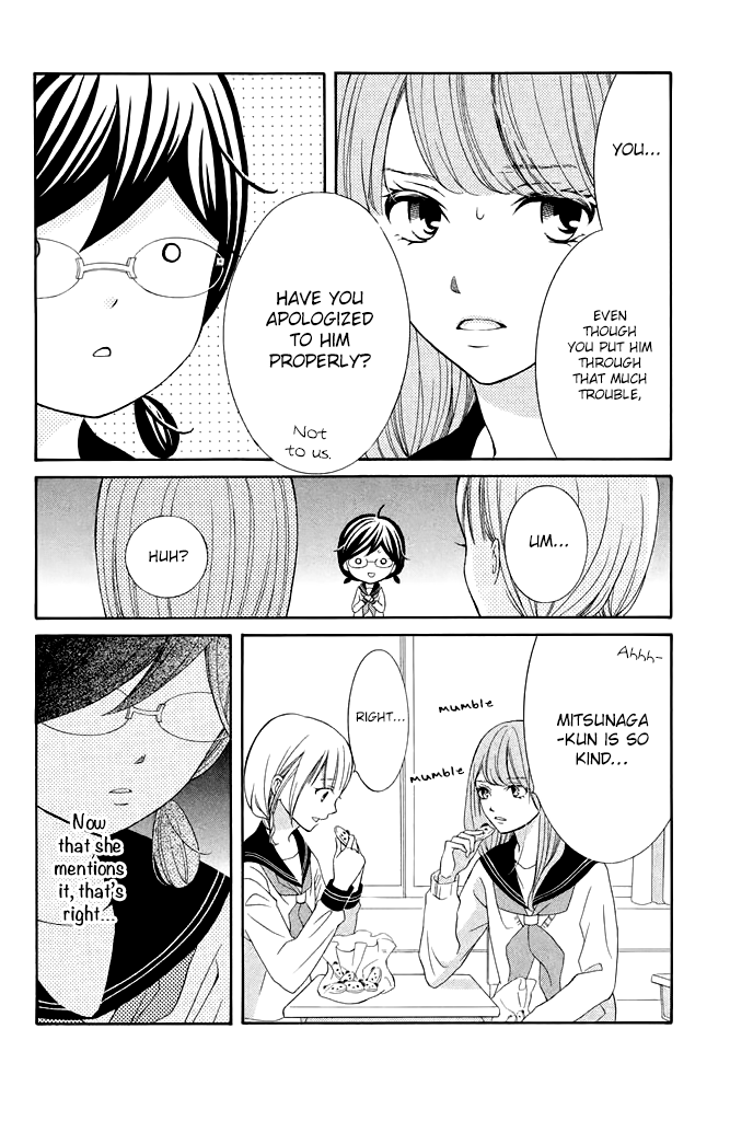 Kageno datte Seishun Shitai Chapter 24 page 6 - Chapter 24: Four Eyes' Feelings
