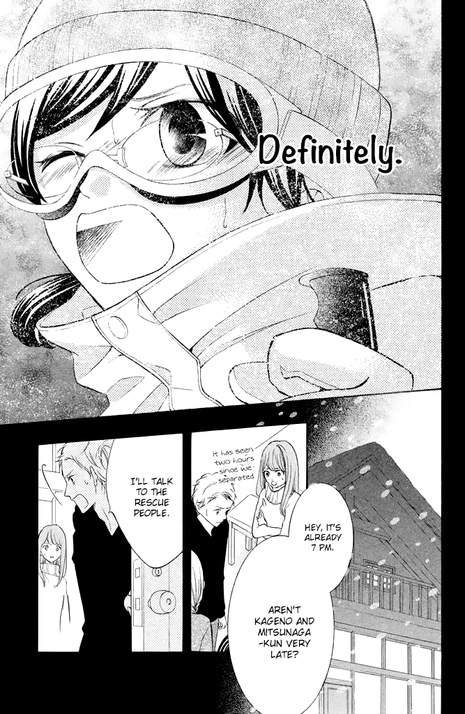 Kageno datte Seishun Shitai Chapter 29 page 32 - Chapter 29: Glasses and Wanting to Love While Melting