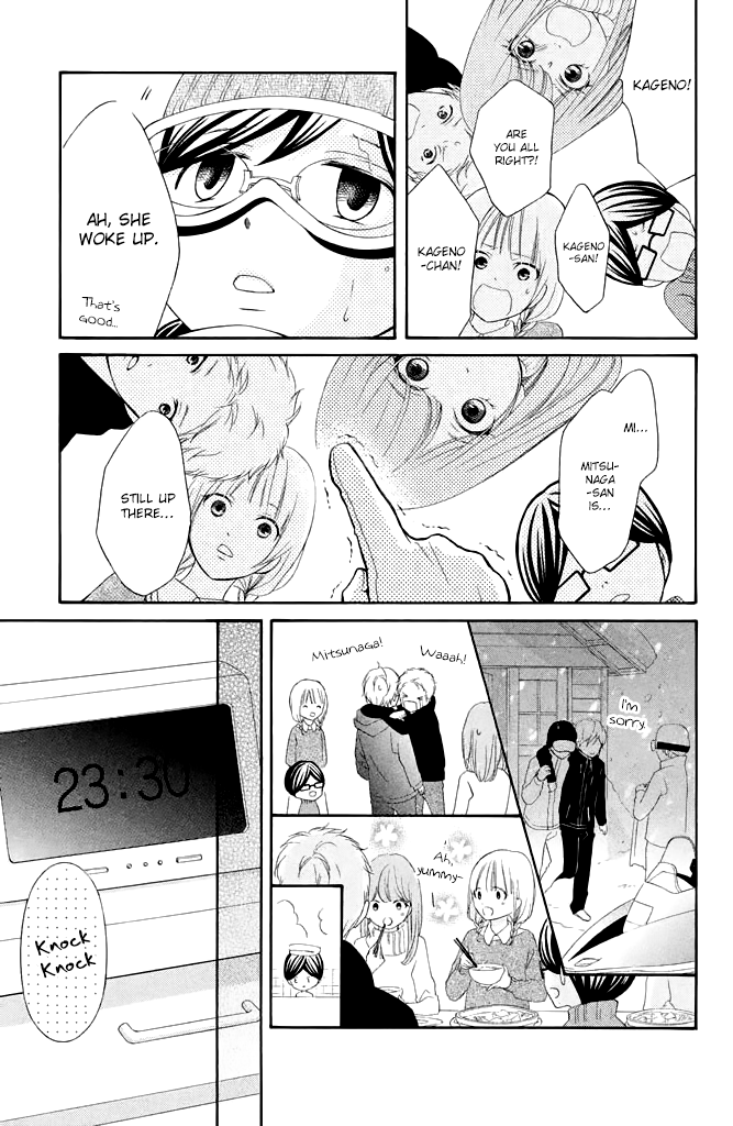 Kageno datte Seishun Shitai Chapter 29 page 34 - Chapter 29: Glasses and Wanting to Love While Melting