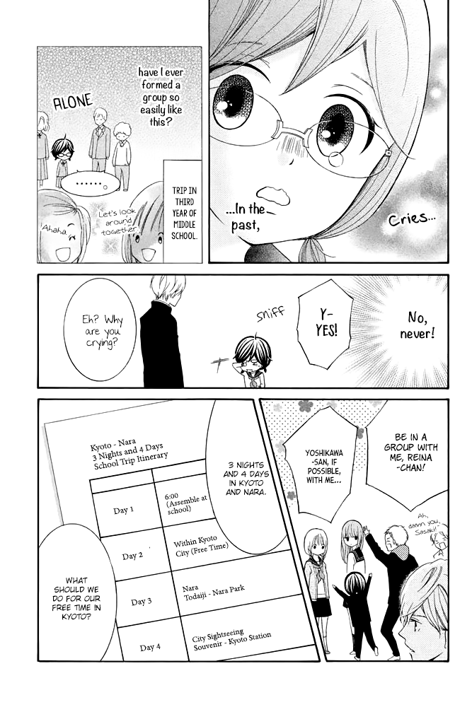 Kageno datte Seishun Shitai Chapter 31 page 5 - Chapter 31: Glasses and School Trip