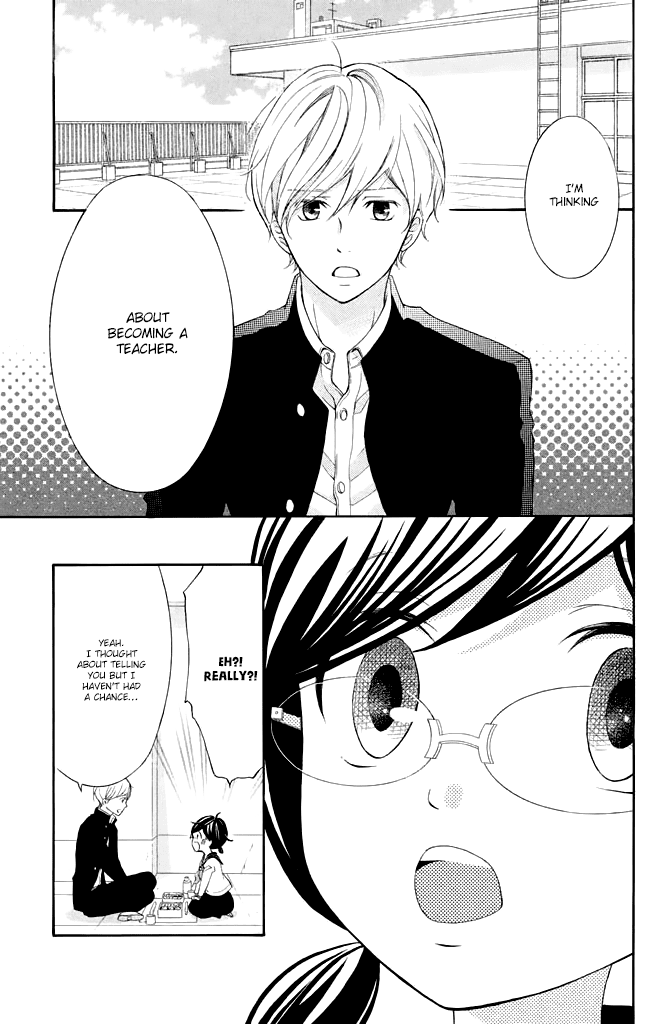 Kageno datte Seishun Shitai Chapter 33 page 12 - Chapter 33: Glasses' Future Path