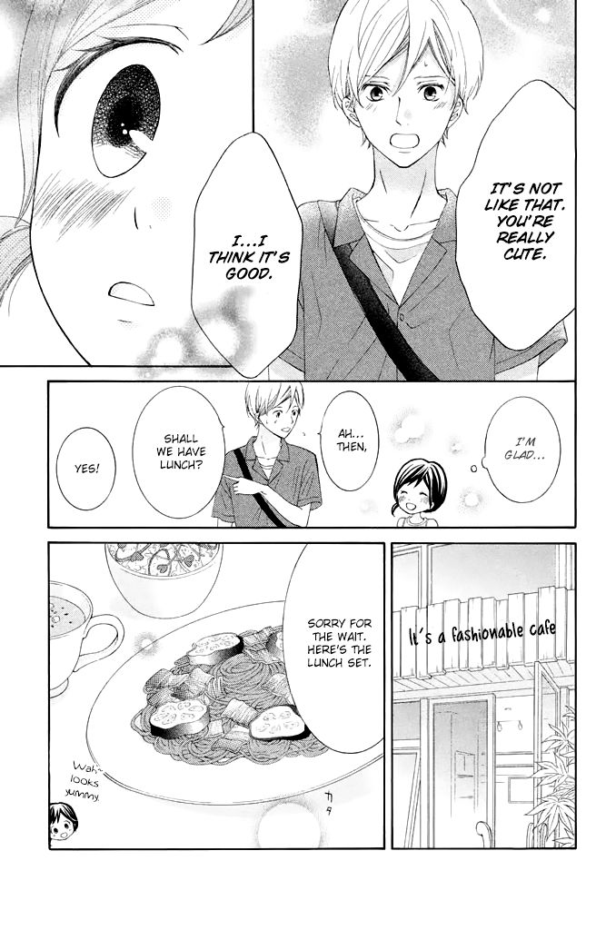 Kageno datte Seishun Shitai Chapter 37 page 21 - Chapter 37: Typical of Glasses - Before and After