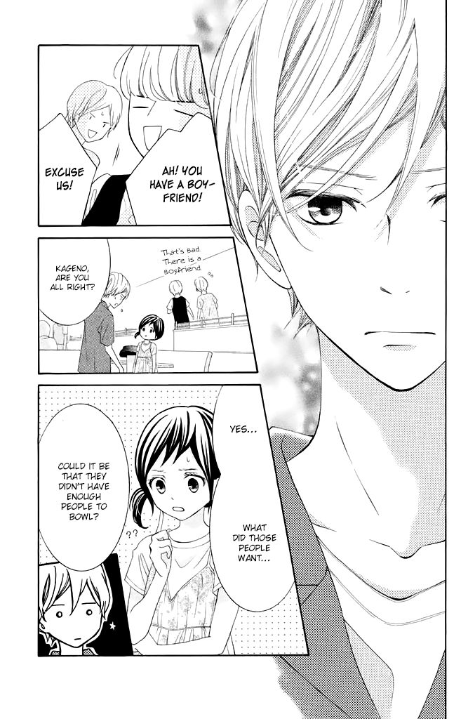 Kageno datte Seishun Shitai Chapter 37 page 29 - Chapter 37: Typical of Glasses - Before and After