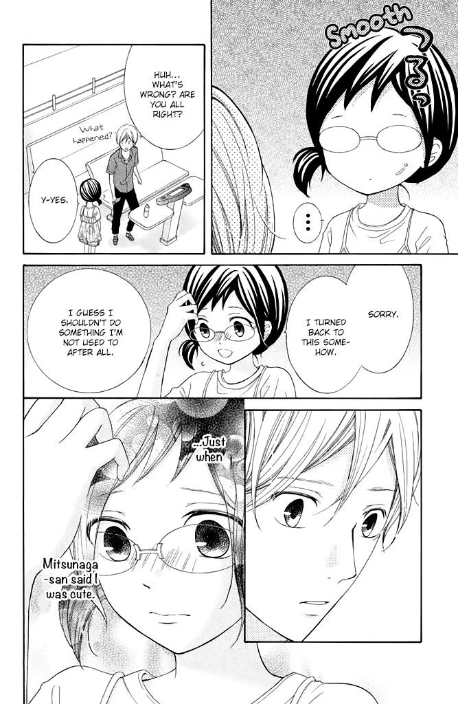 Kageno datte Seishun Shitai Chapter 37 page 34 - Chapter 37: Typical of Glasses - Before and After