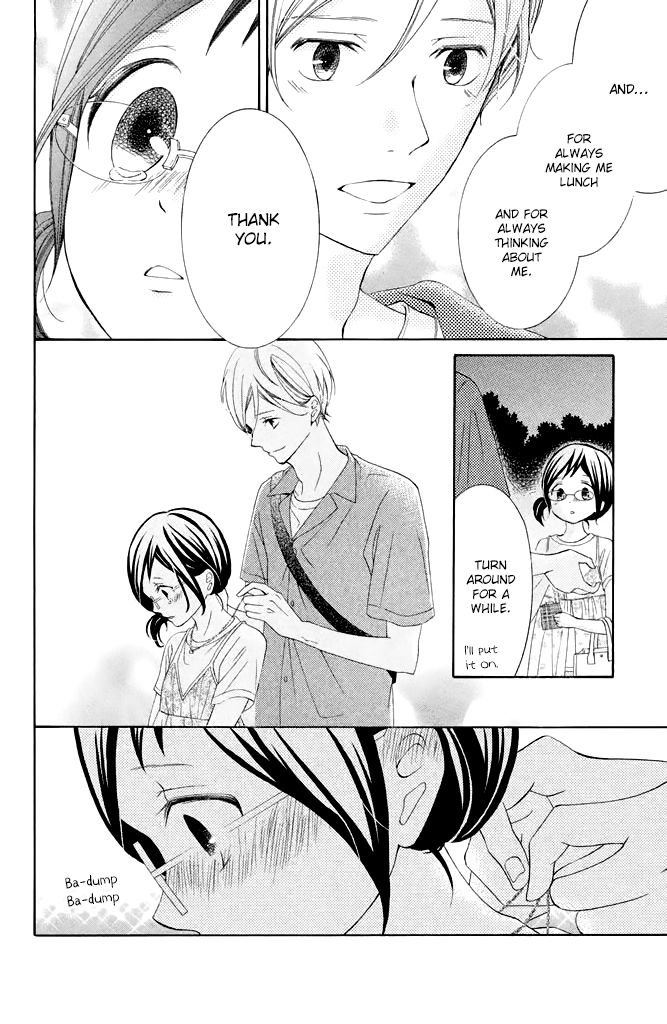 Kageno datte Seishun Shitai Chapter 37 page 38 - Chapter 37: Typical of Glasses - Before and After