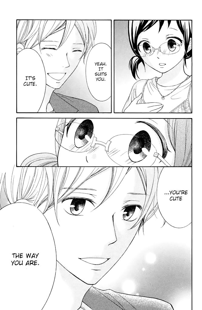Kageno datte Seishun Shitai Chapter 37 page 39 - Chapter 37: Typical of Glasses - Before and After