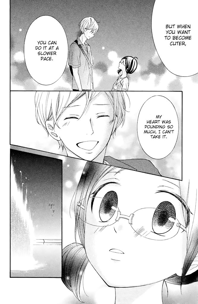 Kageno datte Seishun Shitai Chapter 37 page 40 - Chapter 37: Typical of Glasses - Before and After