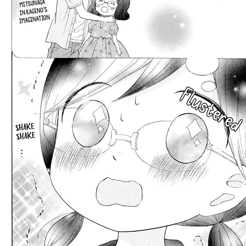 Kageno datte Seishun Shitai Chapter 37: Typical of Glasses - Before and After cover