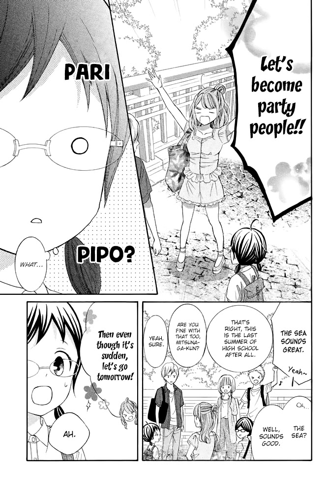 Kageno datte Seishun Shitai Chapter 38 page 5 - Chapter 38: Glasses and Party People