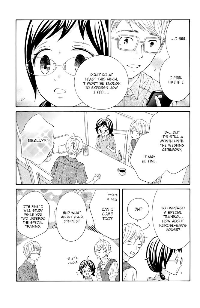 Kageno datte Seishun Shitai Chapter 39 page 15 - Chapter 39: Glasses and Wedding