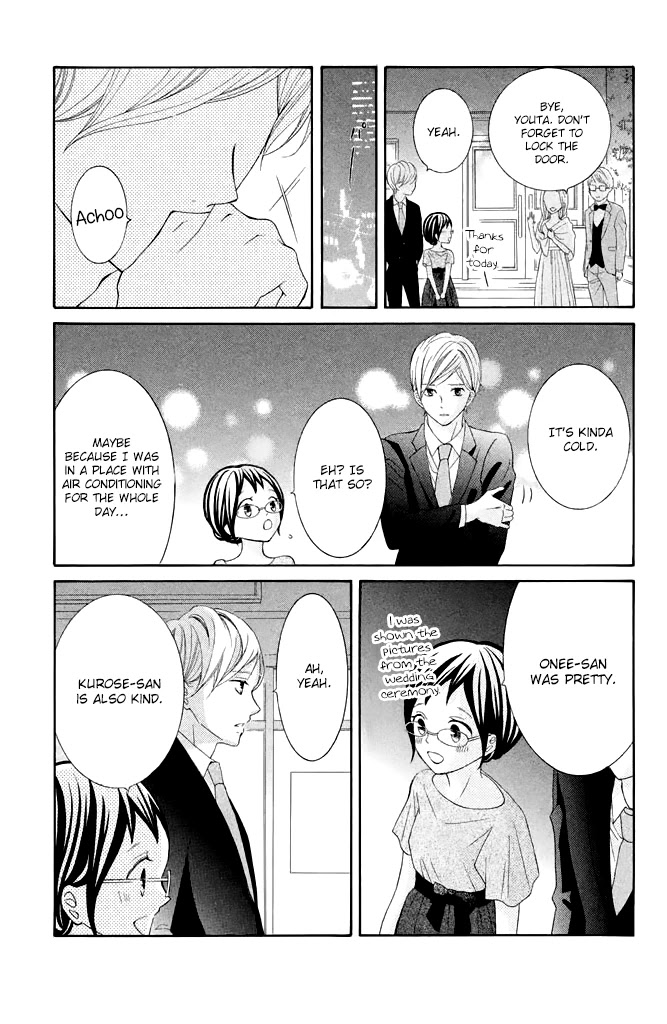 Kageno datte Seishun Shitai Chapter 39 page 37 - Chapter 39: Glasses and Wedding