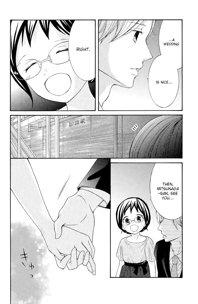 Kageno datte Seishun Shitai Chapter 39 page 38 - Chapter 39: Glasses and Wedding