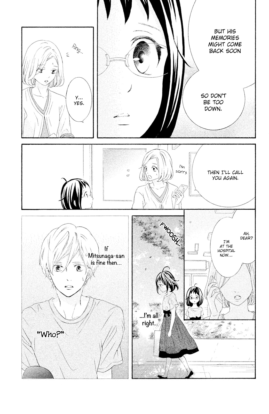 Kageno datte Seishun Shitai Chapter 41 page 14 - Chapter 41: Glasses' Wish