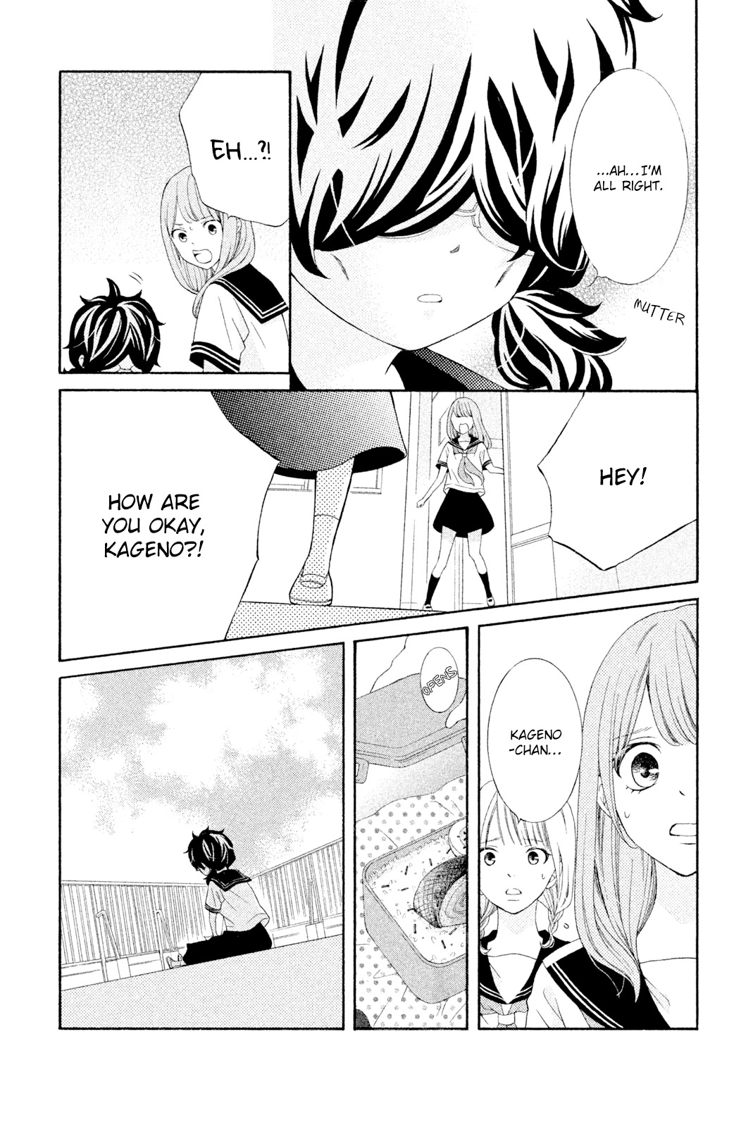 Kageno datte Seishun Shitai Chapter 41 page 18 - Chapter 41: Glasses' Wish