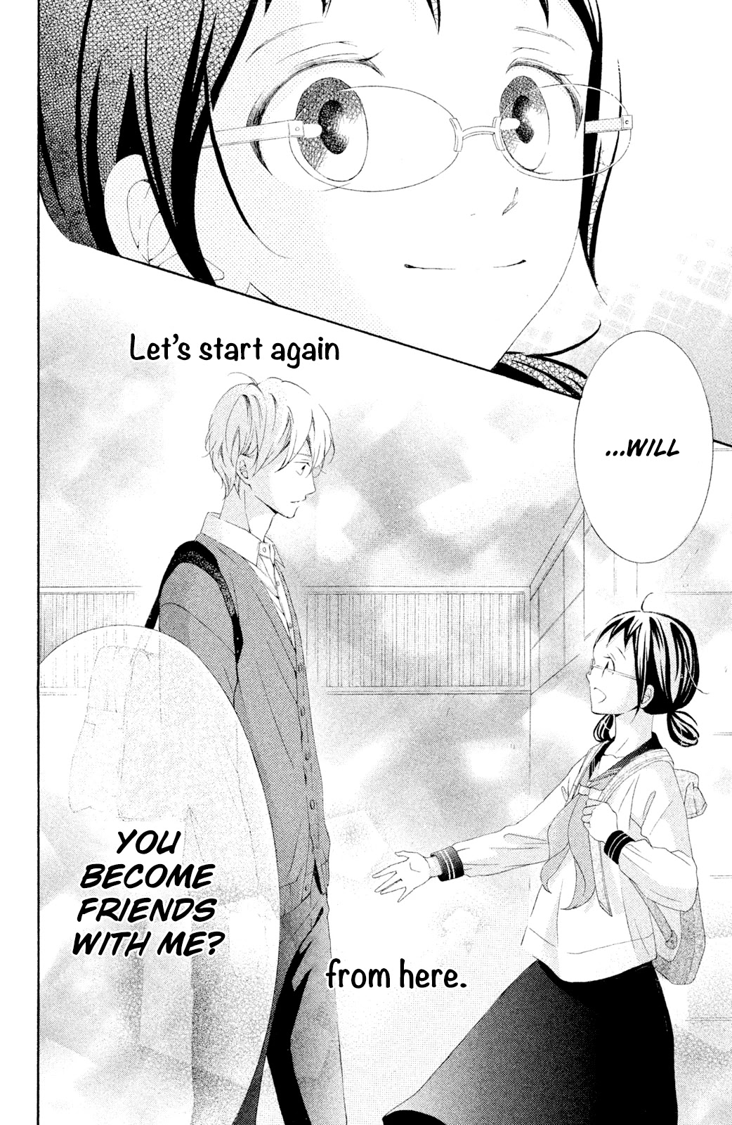 Kageno datte Seishun Shitai Chapter 41 page 45 - Chapter 41: Glasses' Wish