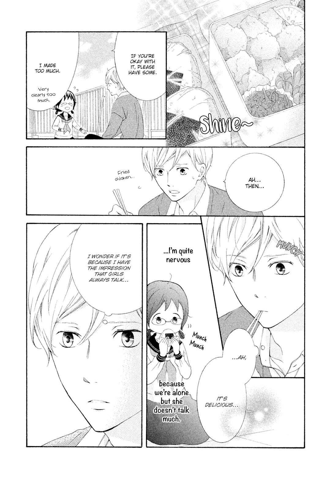 Kageno datte Seishun Shitai Chapter 42 page 11 - Chapter 42: Glasses and Mitsunaga