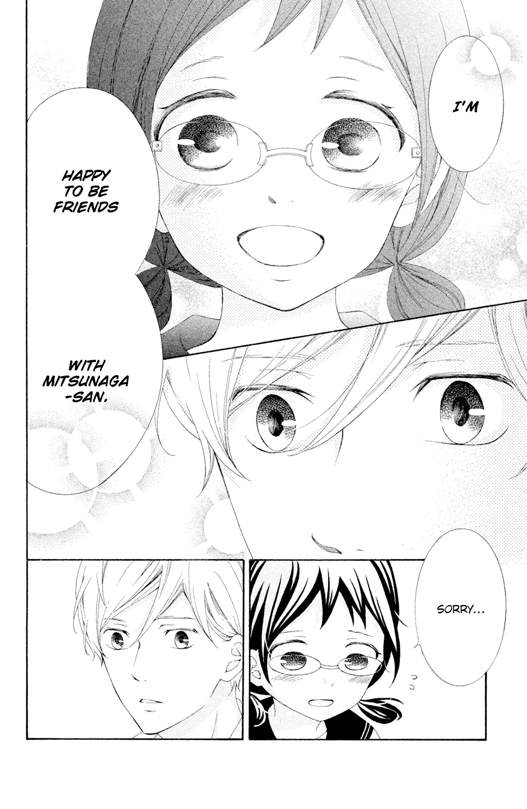 Kageno datte Seishun Shitai Chapter 42 page 14 - Chapter 42: Glasses and Mitsunaga