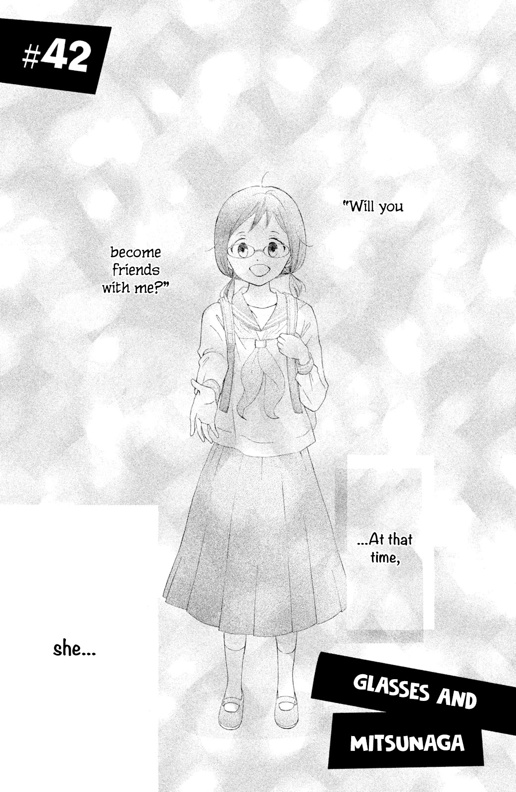 Kageno datte Seishun Shitai Chapter 42 page 3 - Chapter 42: Glasses and Mitsunaga