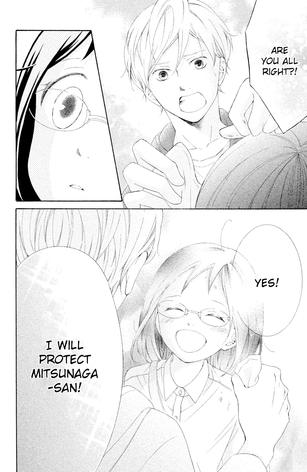Kageno datte Seishun Shitai Chapter 42 page 34 - Chapter 42: Glasses and Mitsunaga