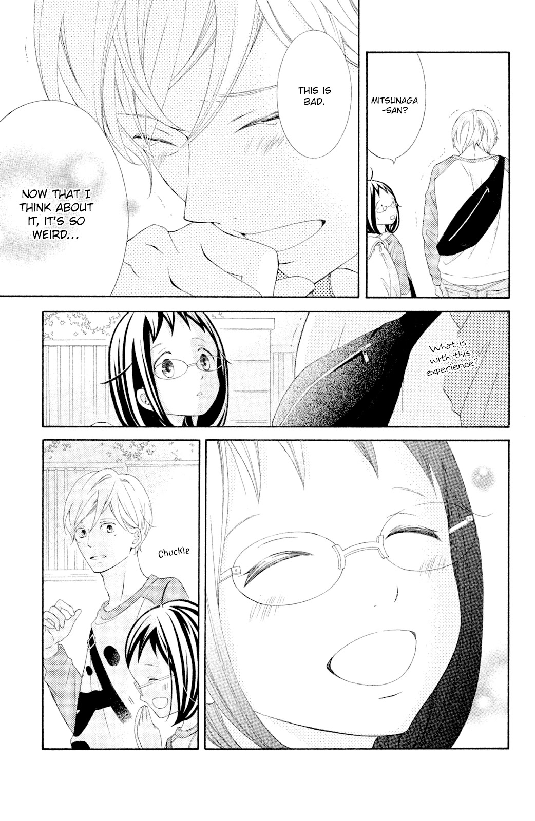 Kageno datte Seishun Shitai Chapter 42 page 37 - Chapter 42: Glasses and Mitsunaga