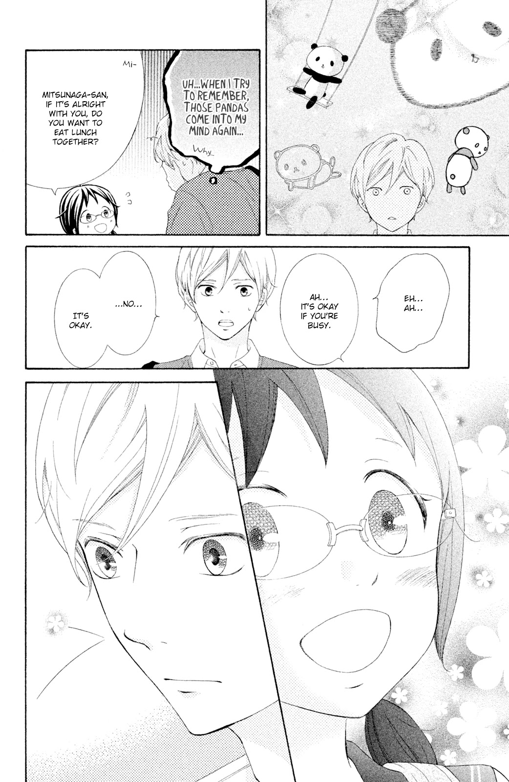 Kageno datte Seishun Shitai Chapter 42 page 6 - Chapter 42: Glasses and Mitsunaga