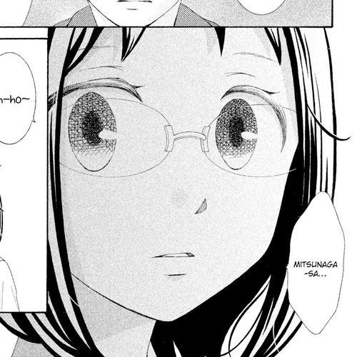 Kageno datte Seishun Shitai Chapter 42: Glasses and Mitsunaga cover