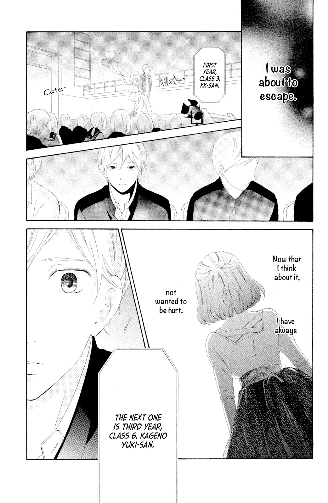 Kageno datte Seishun Shitai Chapter 43 page 30 - Chapter 43: Glasses' Confession
