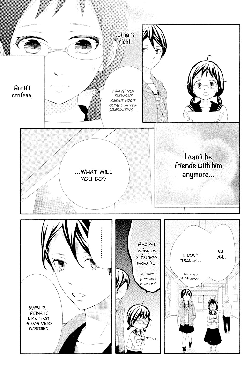 Kageno datte Seishun Shitai Chapter 43 page 9 - Chapter 43: Glasses' Confession