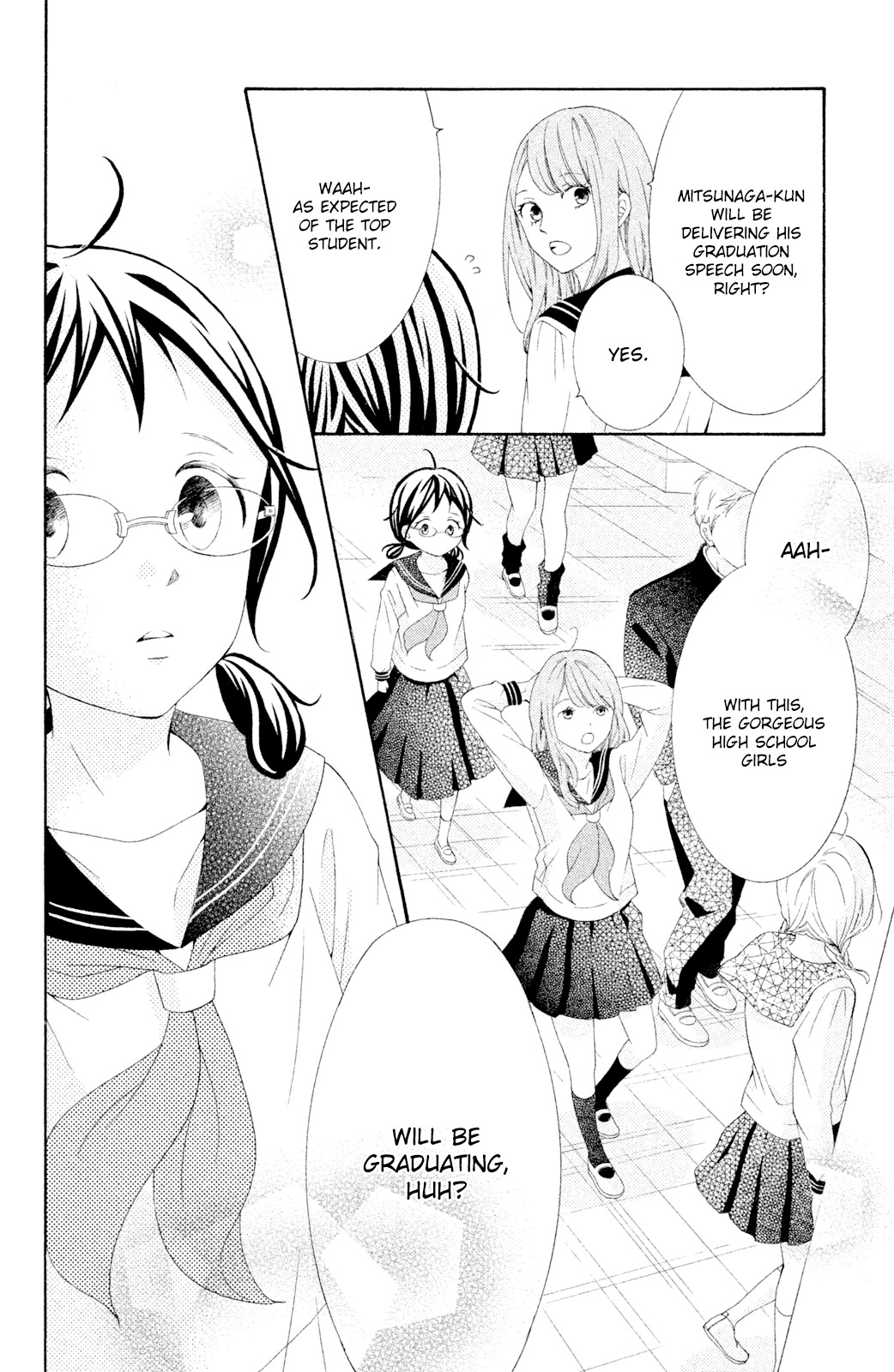 Kageno datte Seishun Shitai Chapter 44 page 32 - Chapter 44: Glasses' Graduation [END]