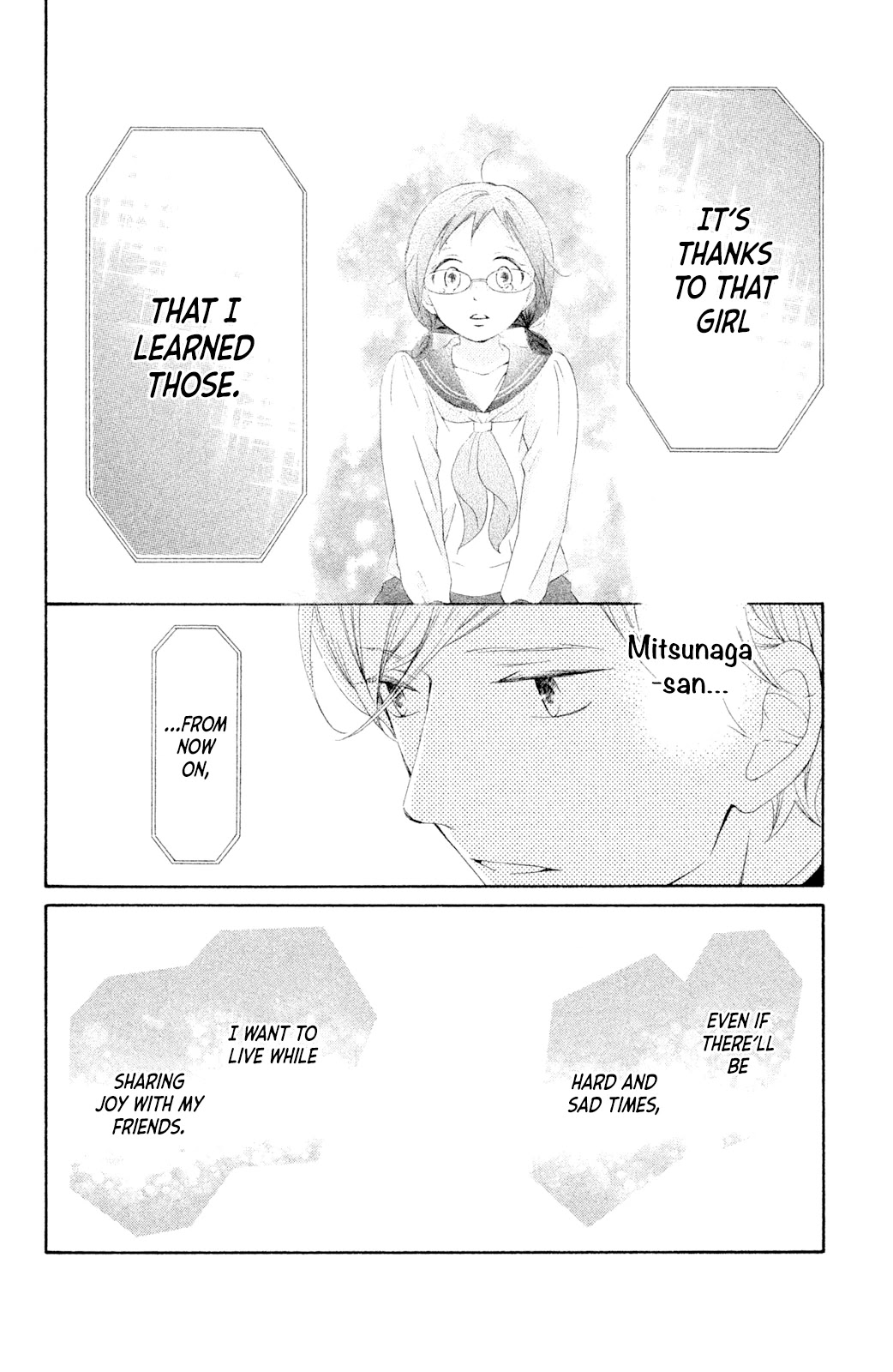 Kageno datte Seishun Shitai Chapter 44 page 36 - Chapter 44: Glasses' Graduation [END]