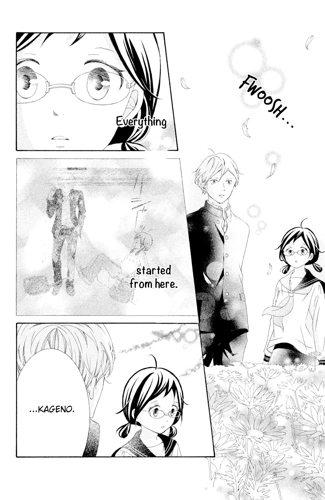 Kageno datte Seishun Shitai Chapter 44 page 44 - Chapter 44: Glasses' Graduation [END]