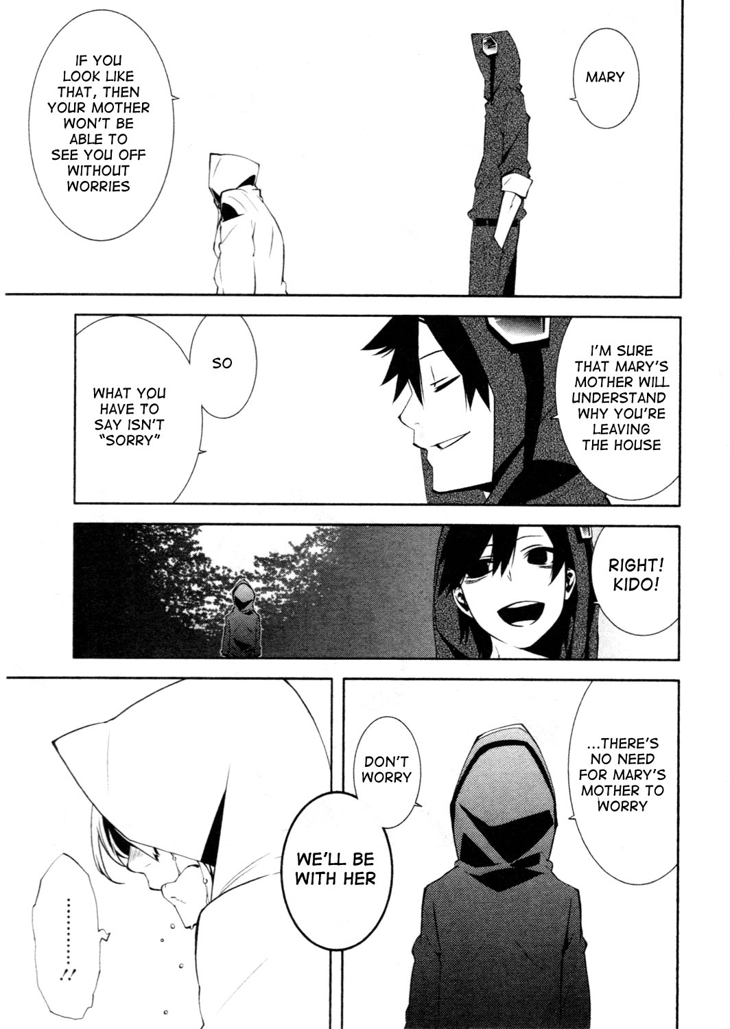 Kagerou Daze Official Anthology Comic -DOWNER- Chapter 10.2 page 5 - Chapter 10 v2 : I'm Off by Sayuki