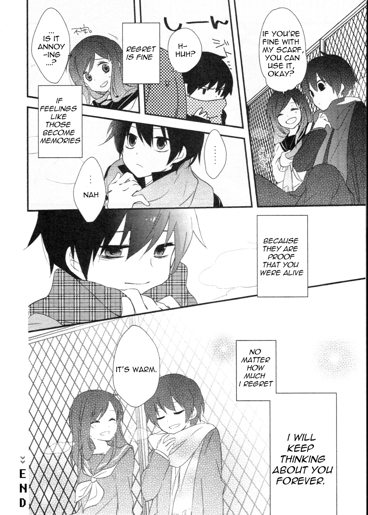Kagerou Daze Official Anthology Comic -DOWNER- Chapter 14.2 page 10 - Chapter 14 v2 : My Answer to You by Wannyanpuu [End]