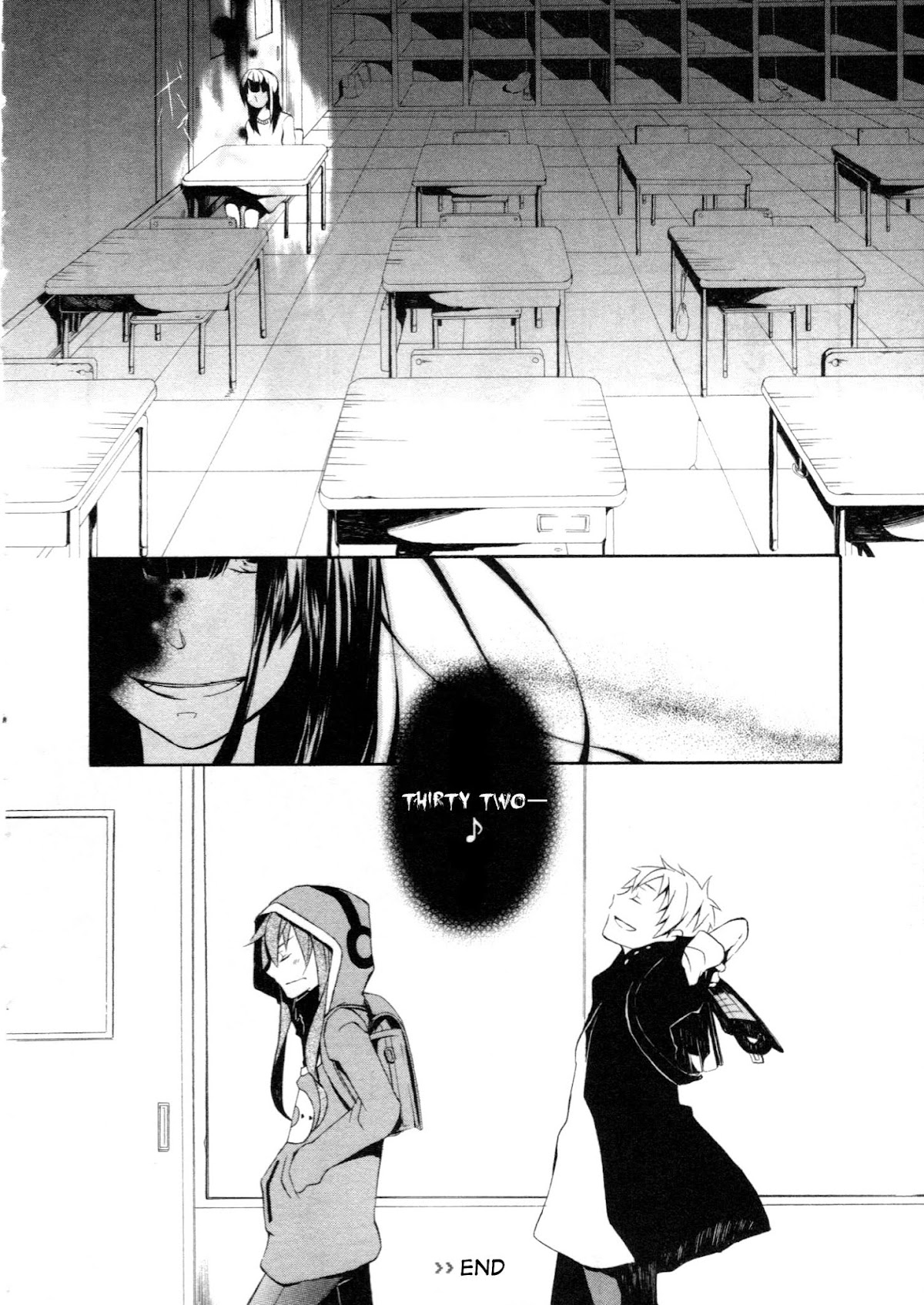 Kagerou Daze Official Anthology Comic -DOWNER- Chapter 3.2 page 8 - Chapter 3 v2 : The Rumored Ghost Girl by Kochi Ryousuke
