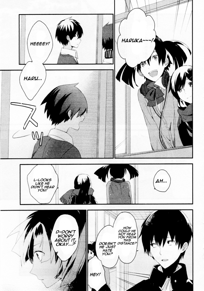 Kagerou Daze Official Anthology Comic -DOWNER- Chapter 4.2 page 3 - Chapter 4 v2 : Before the Cherry Blossoms Scatter by Okazaki Oka