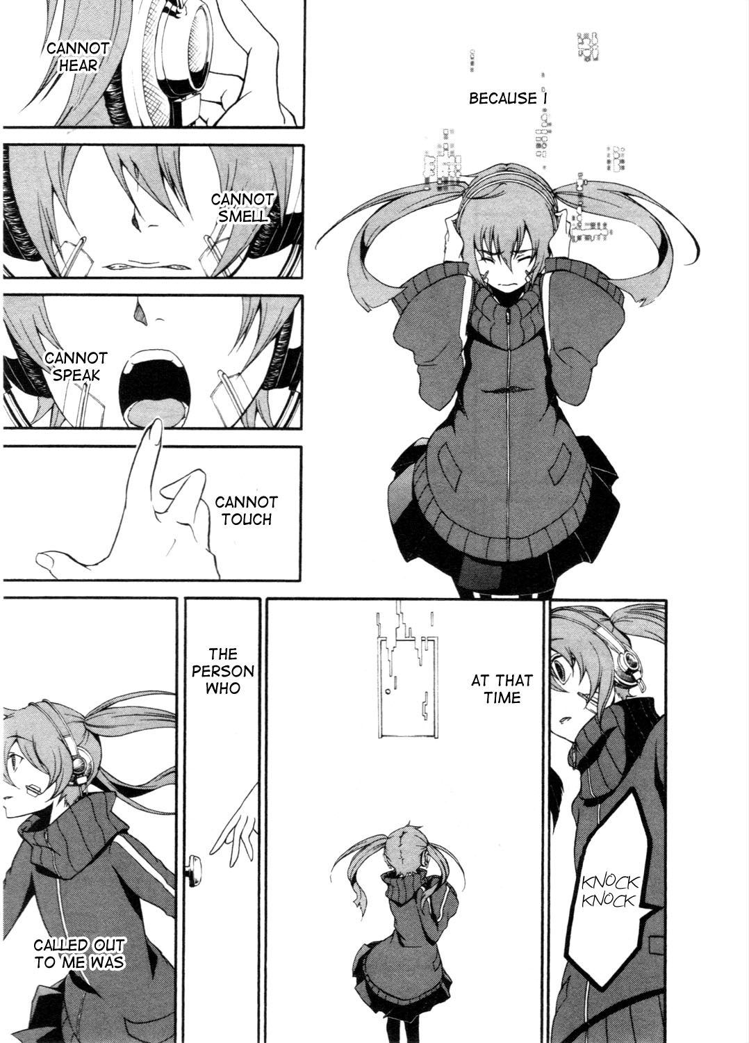 Kagerou Daze Official Anthology Comic -DOWNER- Chapter 6.2 page 5 - Chapter 6 v2 : What I Can't and Can Do by Akamura Saki