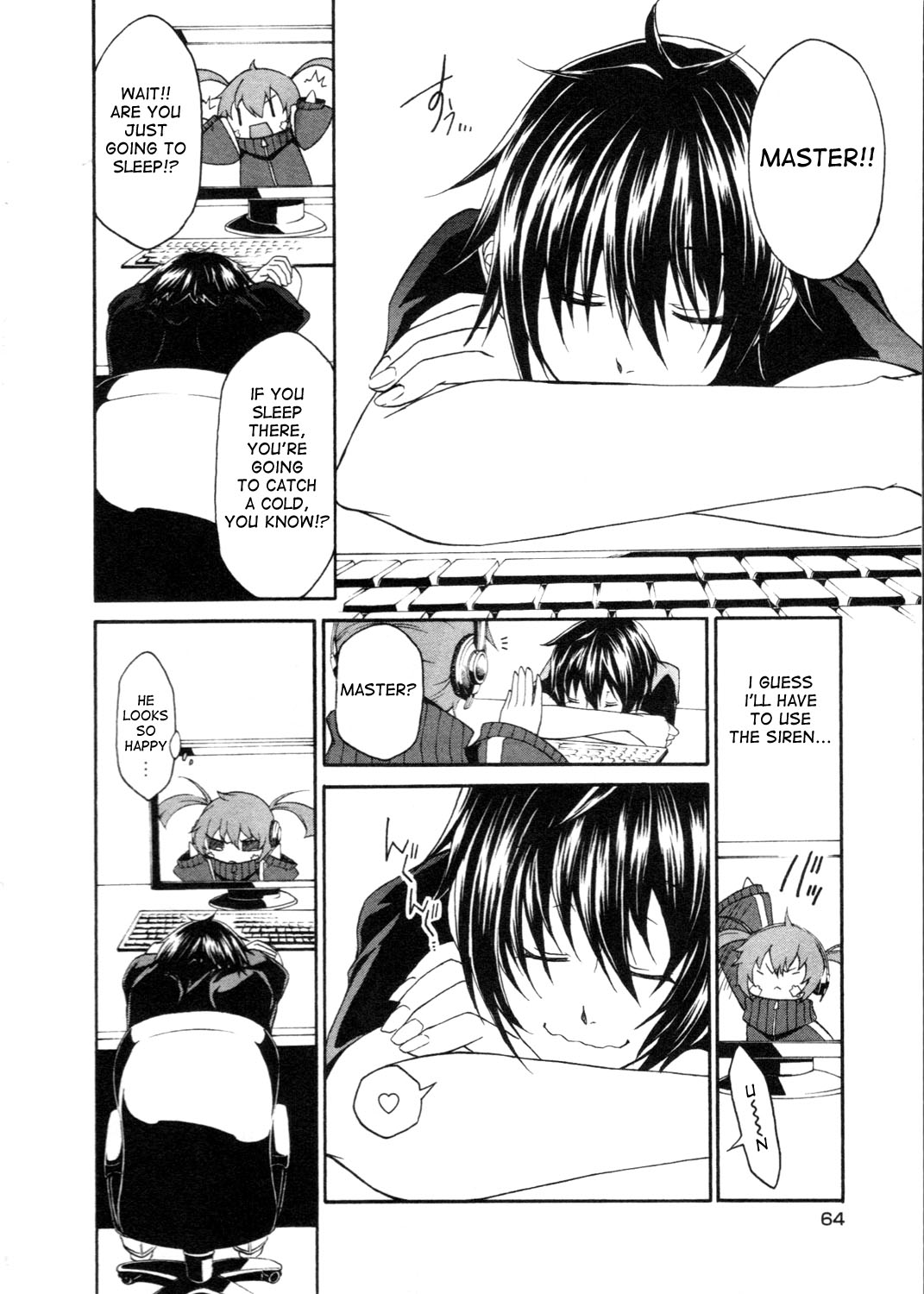 Kagerou Daze Official Anthology Comic -DOWNER- Chapter 6.2 page 6 - Chapter 6 v2 : What I Can't and Can Do by Akamura Saki