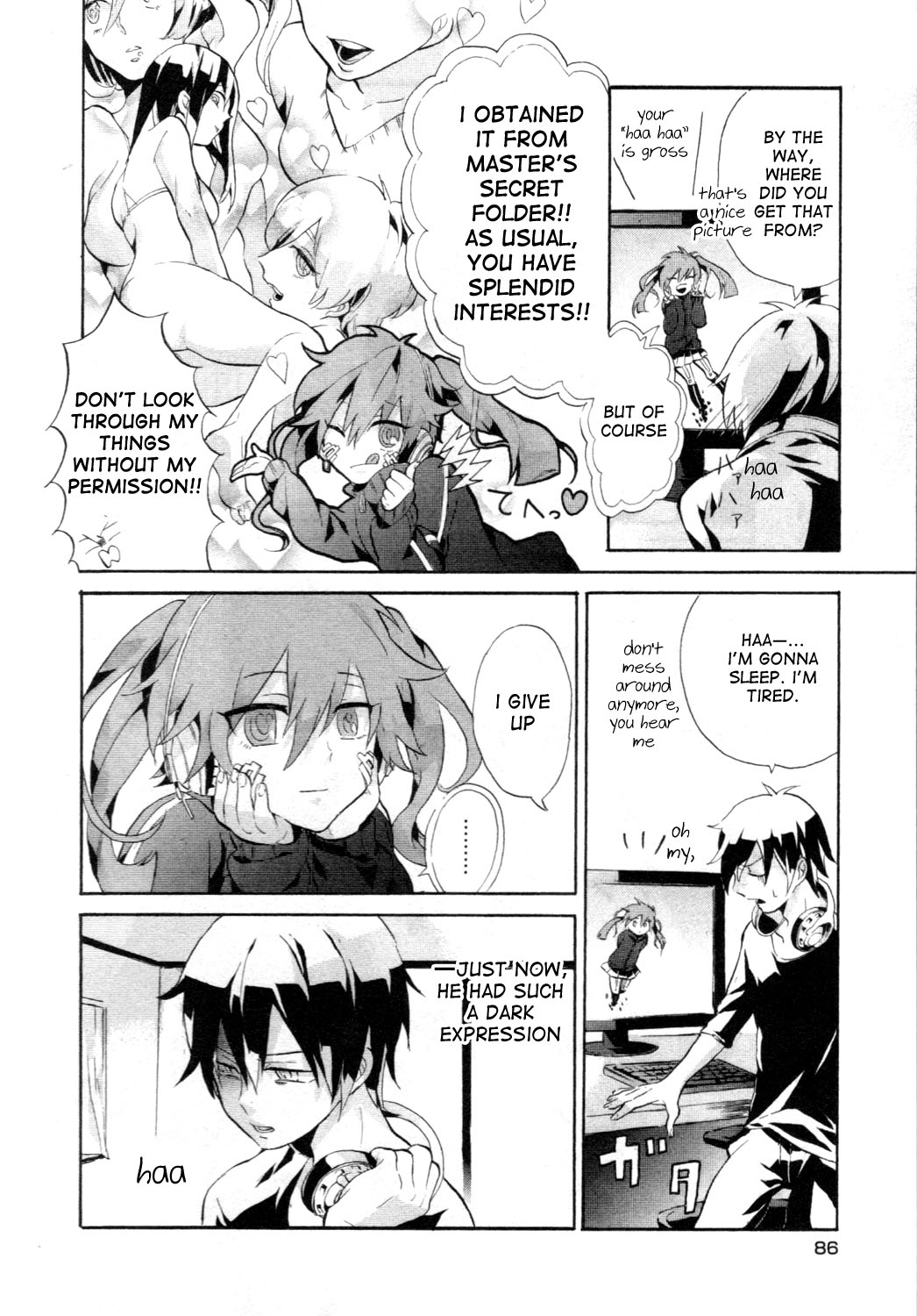 Kagerou Daze Official Anthology Comic -DOWNER- Chapter 9.2 page 2 - Chapter 9 v2 : Light Days by Youko