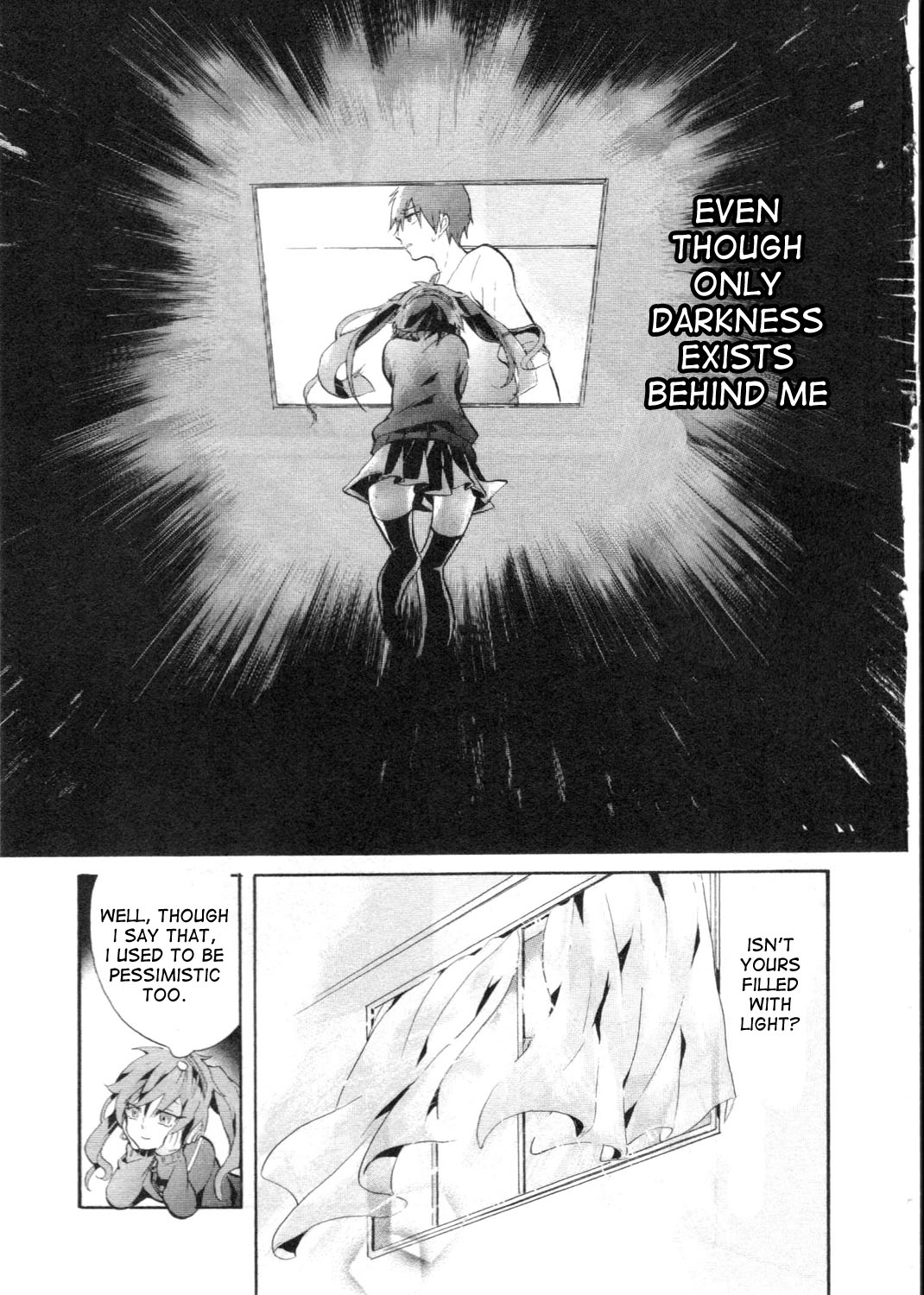 Kagerou Daze Official Anthology Comic -DOWNER- Chapter 9.2 page 3 - Chapter 9 v2 : Light Days by Youko