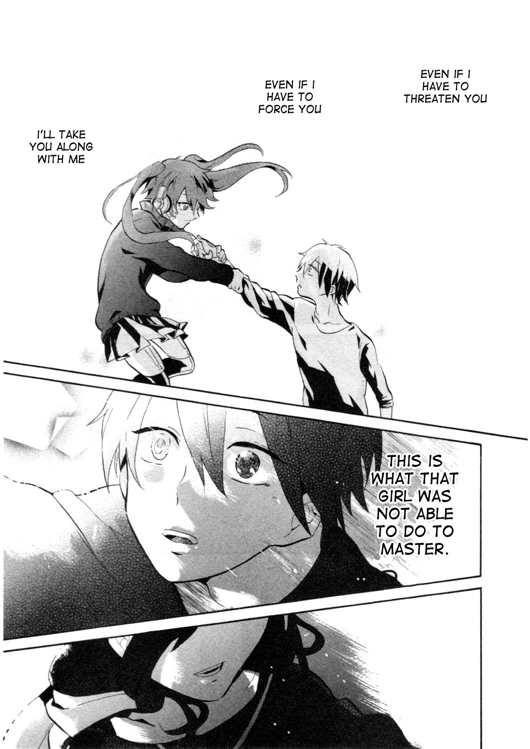 Kagerou Daze Official Anthology Comic -DOWNER- Chapter 9.2 page 5 - Chapter 9 v2 : Light Days by Youko