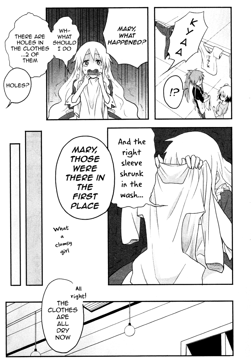 Kagerou Daze Official Anthology Comic -SUMMER- Chapter 11.2 page 5 - Chapter 11 v2 : Perfect Weather for Laundry by Peco