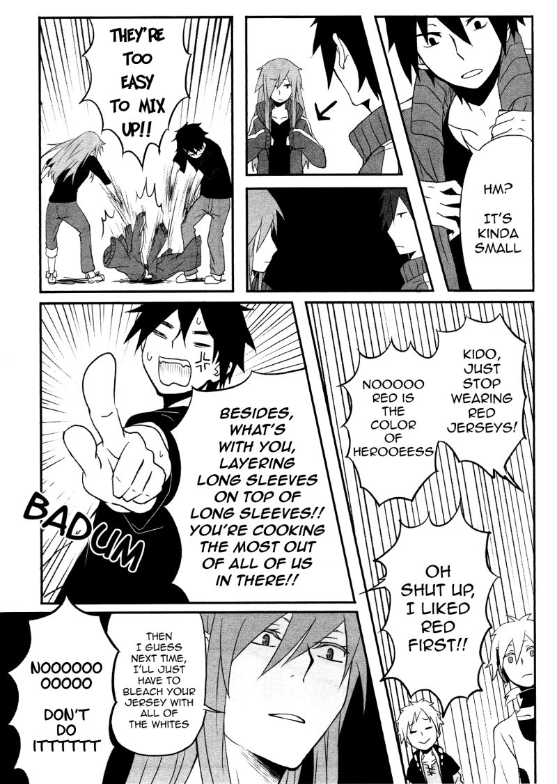 Kagerou Daze Official Anthology Comic -SUMMER- Chapter 11.2 page 6 - Chapter 11 v2 : Perfect Weather for Laundry by Peco