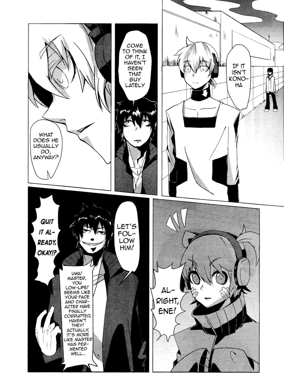 Kagerou Daze Official Anthology Comic -SUMMER- Chapter 12.2 page 2 - Chapter 12 v2 : Konoha, Summer, and I (Physics) by Ryuuseee