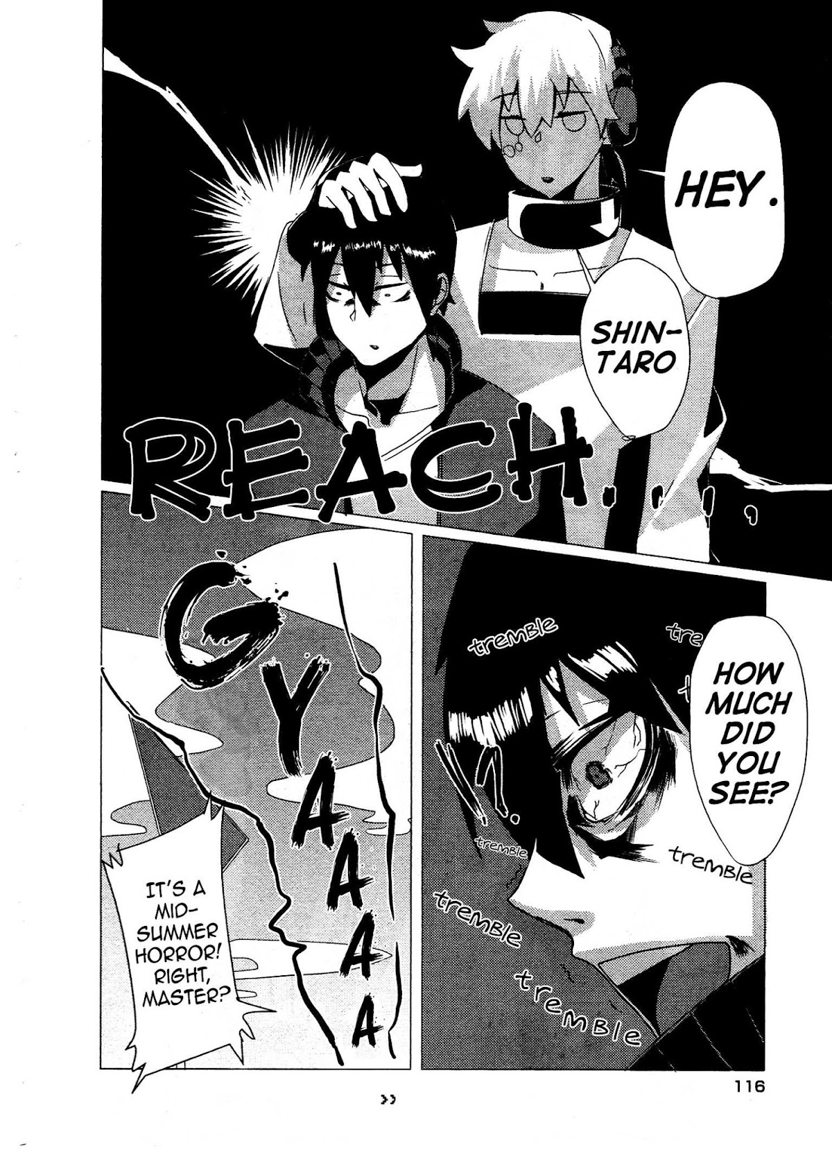 Kagerou Daze Official Anthology Comic -SUMMER- Chapter 12.2 page 8 - Chapter 12 v2 : Konoha, Summer, and I (Physics) by Ryuuseee