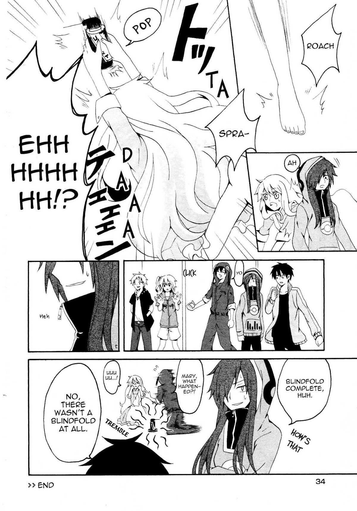 Kagerou Daze Official Anthology Comic -SUMMER- Chapter 3.2 page 8 - Chapter 3 v2 : Black Horror Memory by Satou Toshio